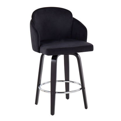 Dahlia - Contemporary Counter Stool (Set of 2)