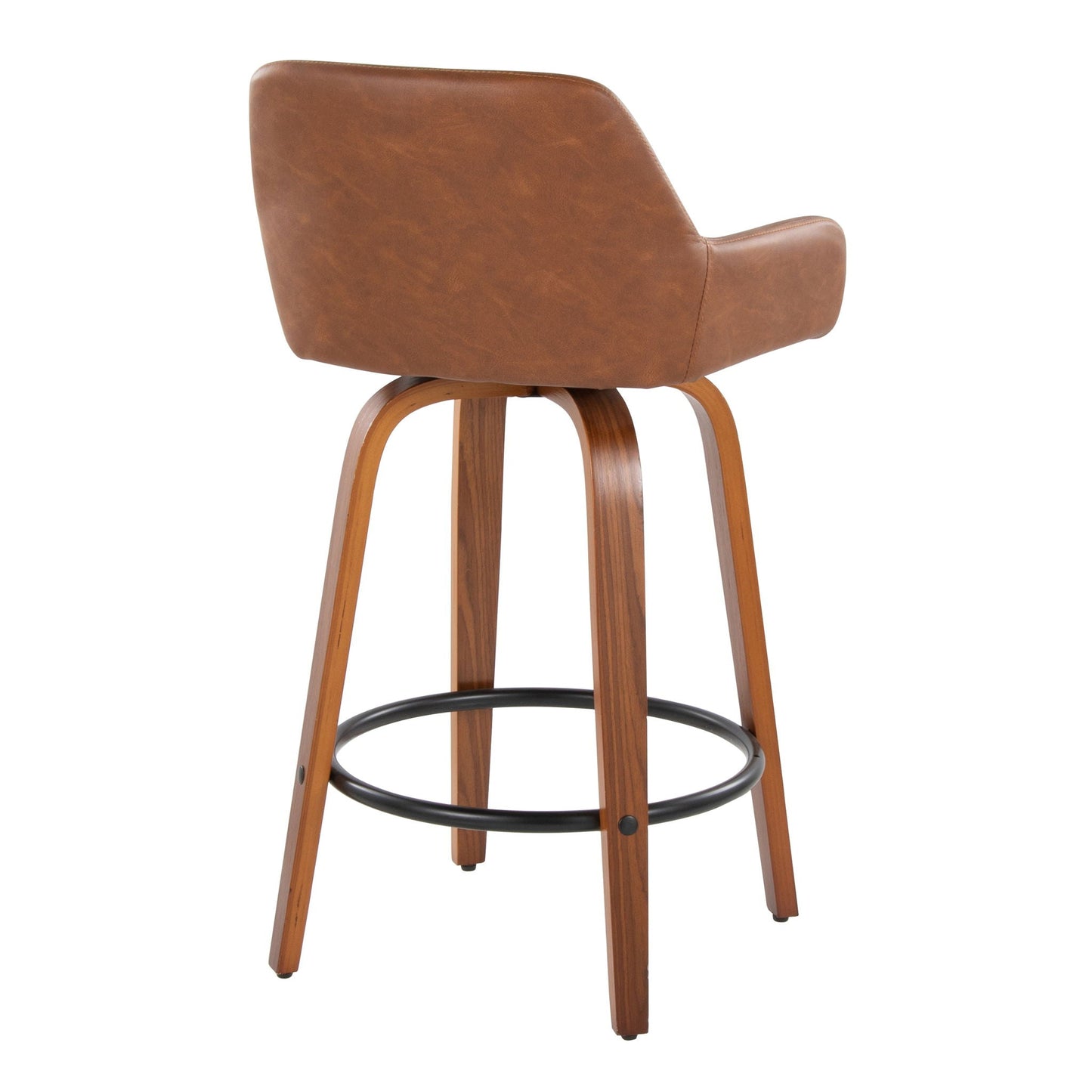 Daniella - Contemporary Fixed Height Counter Stool (Set of 2)