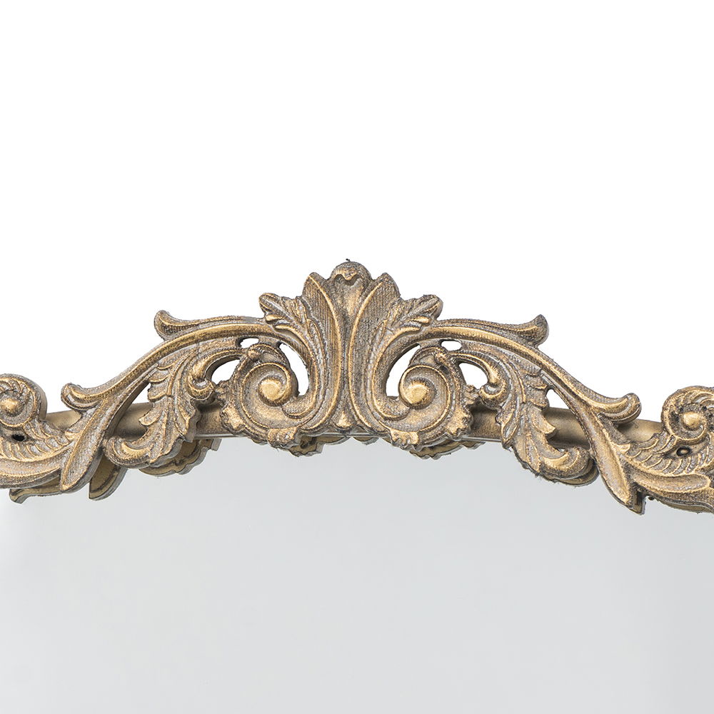 Baroque Inspired Arched Wall Mirror