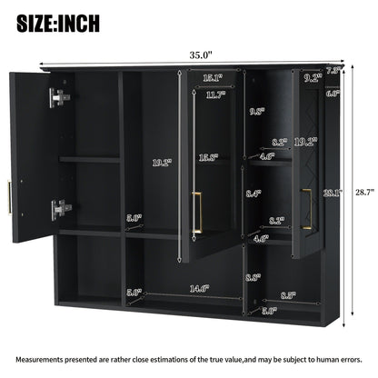 Modern Wall Mounted Medicine Cabinet Mirror