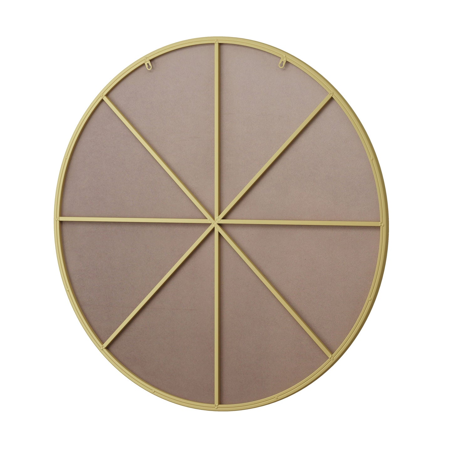 Metal Framed Circle Mirror