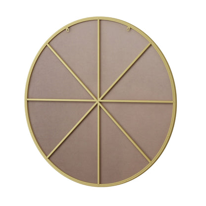 Metal Framed Circle Mirror