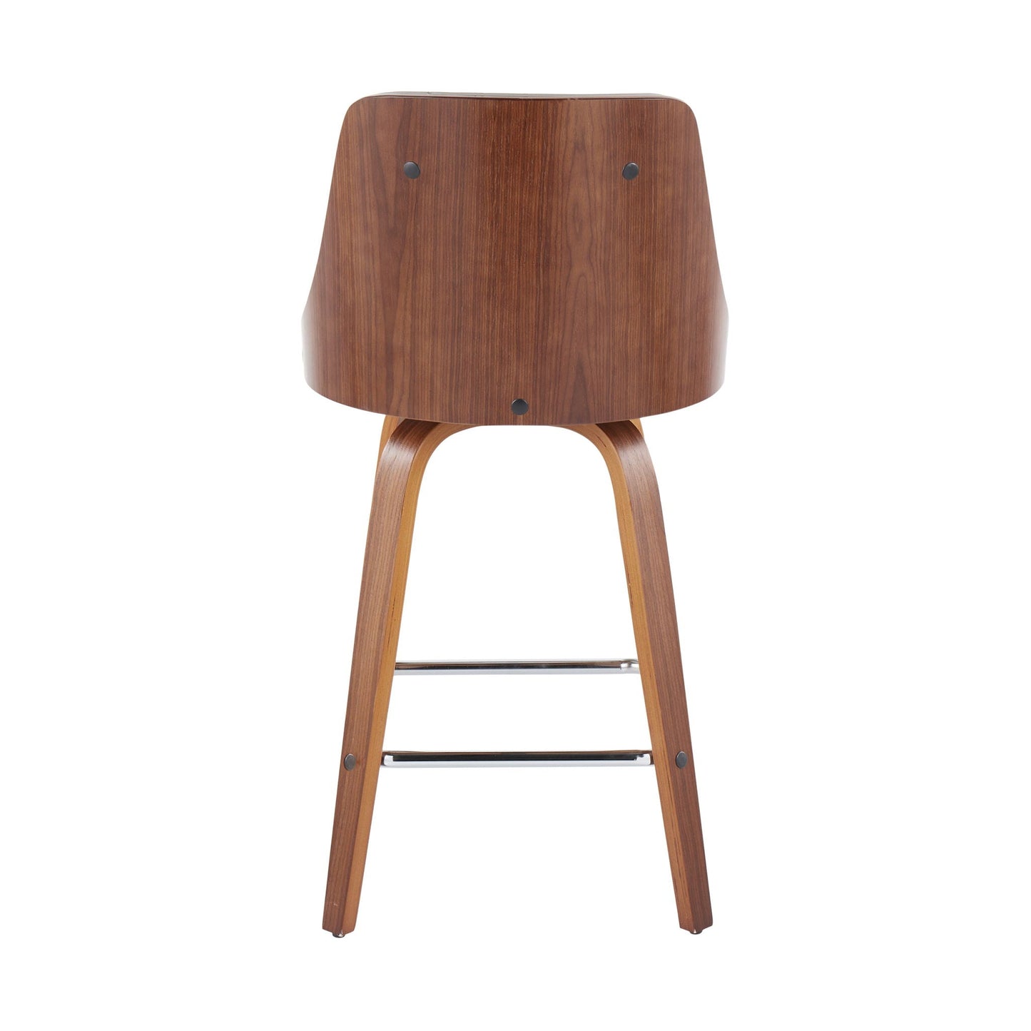 Gianna - Mid Century Modern Fixed Height Counter Stool (Set of 2)