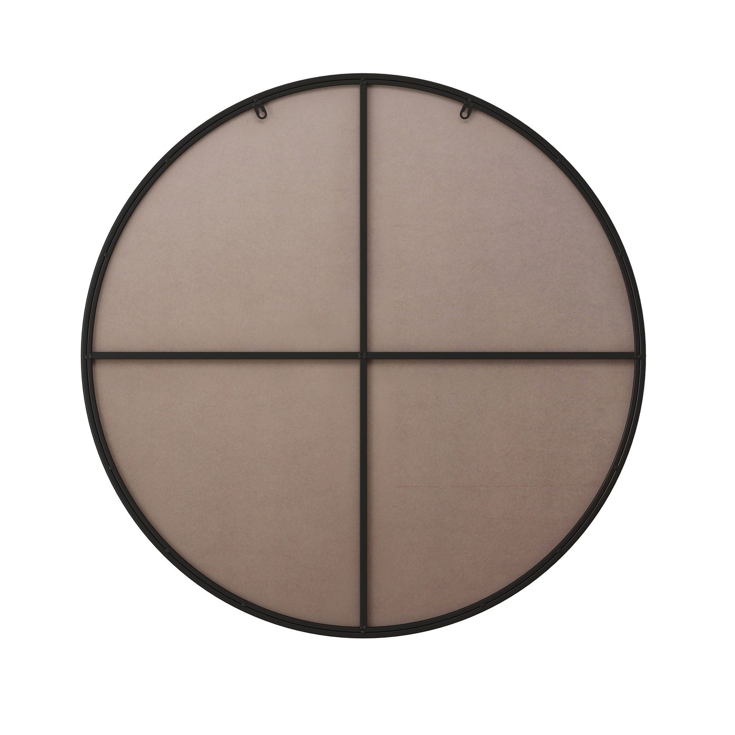 Metal Framed Circle Mirror