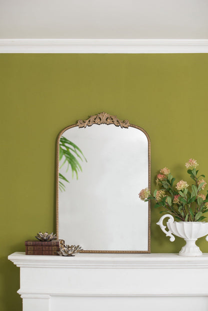 Baroque Inspired Arched Wall Mirror