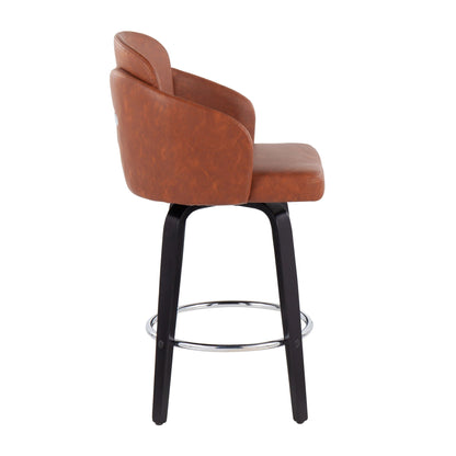 Dahlia - Contemporary Counter Stool (Set of 2)