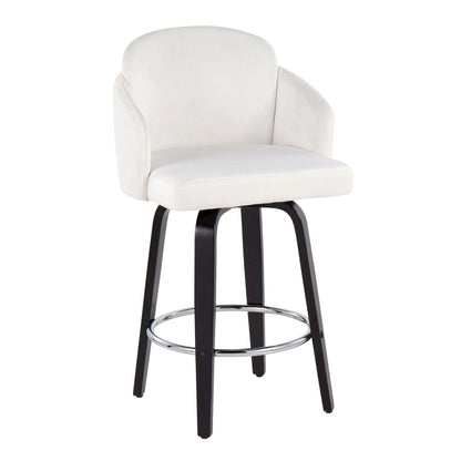 Dahlia - Contemporary Counter Stool (Set of 2)