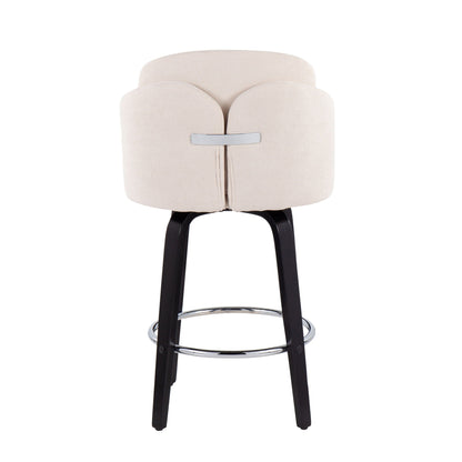 Dahlia - Contemporary Counter Stool (Set of 2)